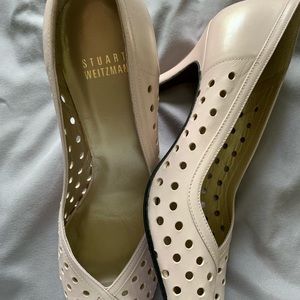 Stuart Wisemen peep toe heels perfect for summer